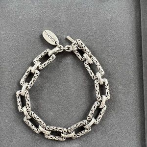 Lois Hill filigree link bracelet
